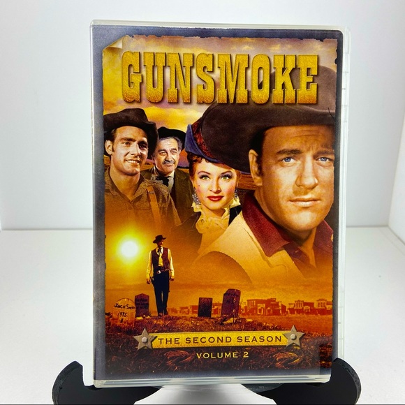 Gunsmoke DVD Second Season Volume 1 and Volume 2 1956-1957 6 Discs - Picture 2 of 8